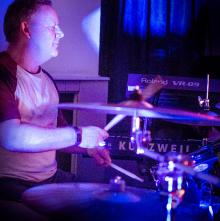 Stephen Durrans on Drums